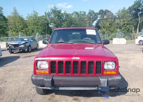 1999 Jeep Cherokee Classic/Sport из США, поврежденный, VIN 1J4FF68SXXL567773